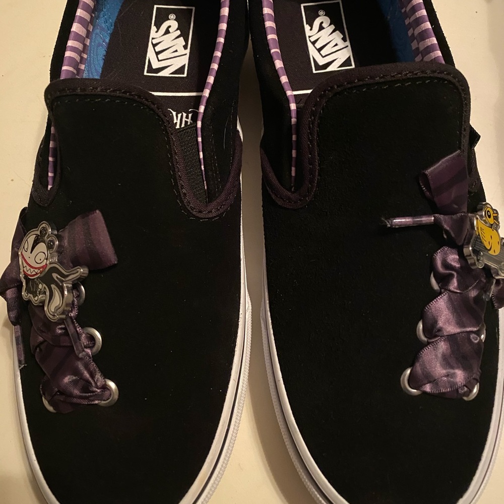 Vans Nightmare Before Christmas “toys” slip-ons